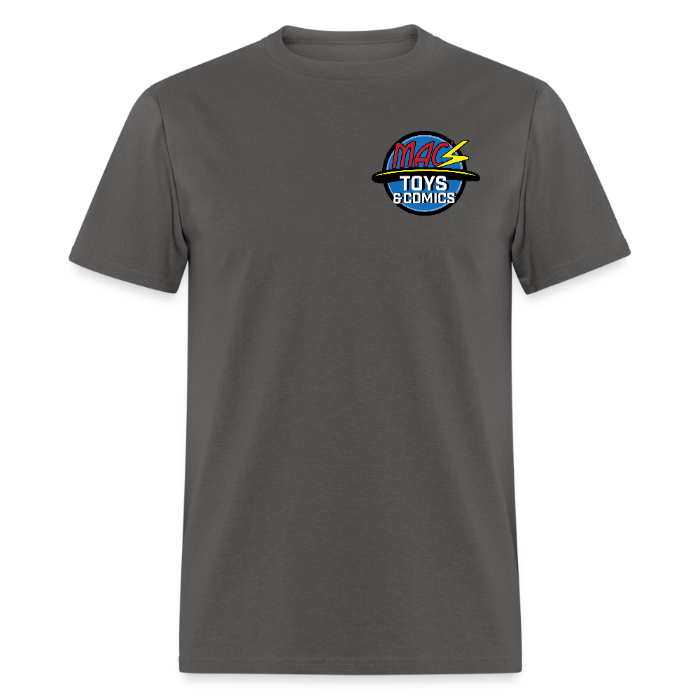 Classic Mac's Toys and Comics DARK - charcoal