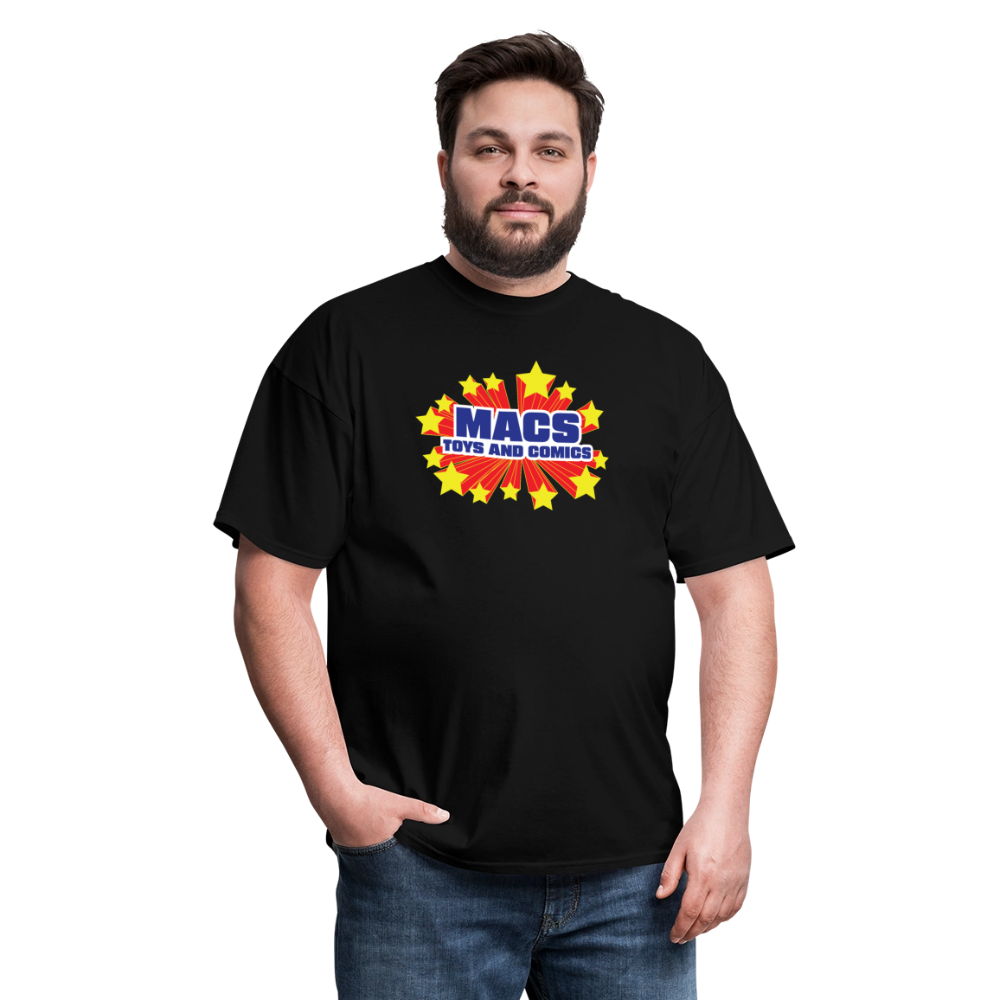 Mac's Toys and Comics SUPER - black